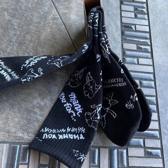 VANS “Off The Wall” Men’s socks "Thank you. Have a nice day" - Picture 10 of 11